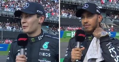 Gutted George Russell and Lewis Hamilton react to narrowly missing out on Mexican GP pole