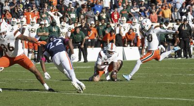 Virginia-Miami went to 4 overtimes and wasn’t remotely close to the over/under
