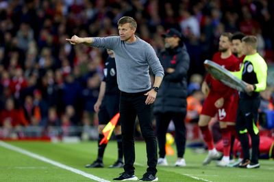 Jesse Marsch happy to ‘stop the bleeding’ as Leeds stun Liverpool at Anfield