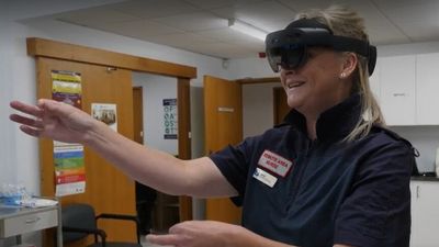 Microsoft HoloLens headsets used to connect remote patients with metropolitan doctors