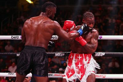 Uriah Hall def. Le’Veon Bell in boxing match: Best photos