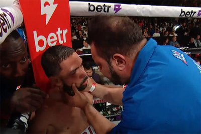 ‘Let the people criticize me’: Watch the moment Antonio Nieves’ cornerman (wisely) stopped his fight