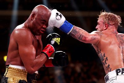 Twitter reacts to Jake Paul’s win over Anderson Silva after late knockdown