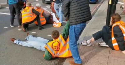 Police urge public not to ‘directly intervene’ to move Just Stop Oil protester road blocks