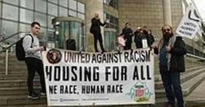 Tenants protest mass eviction in city centre