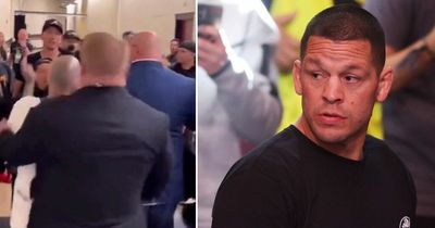 Nate Diaz kicked out of Jake Paul fight after slapping member of YouTuber's team