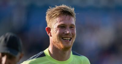 Erling Haaland left stunned at Kevin De Bruyne’s Manchester City wondergoal vs Leicester