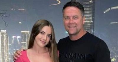 Michael Owen shares snap with rarely-seen daughter Emily in Dubai on her birthday