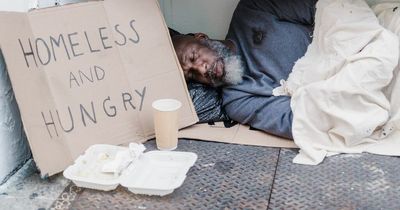 Number of rough sleepers rises 21% in a year in cost-of-living crisis