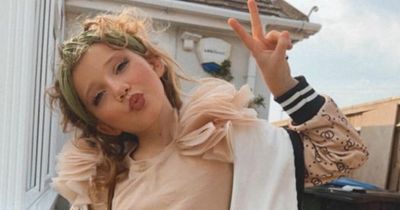 Katie Price's daughter Bunny cheekily steals her mum's phone and goes live on TikTok