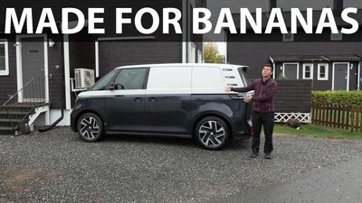 Watch Volkswagen ID. Buzz Cargo Version In Bjørn's Banana Box Test