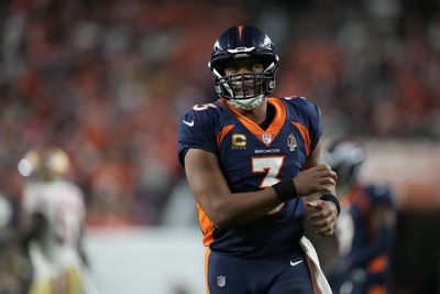 Russell Wilson continues to struggle for Broncos, throws an ugly pick in London