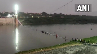 Gujarat: 78 dead as cable bridge collapses in Morbi, several injured