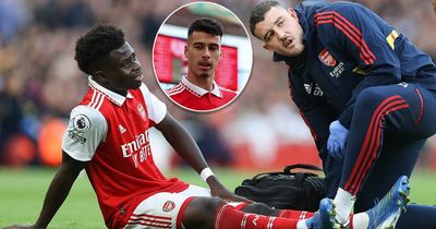 Gabriel Martinelli's reaction to Bukayo Saka injury speaks volumes about Arsenal focus