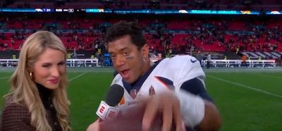 Russell Wilson brought back his cringey ‘Broncos Country, let’s ride’ and it was so awkward