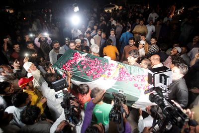 Pakistani journalist crushed by ex-PM Khan's truck during coverage