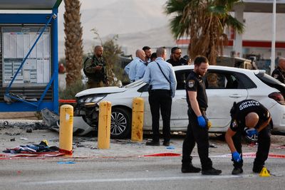 Palestinian shot dead after attacking Israeli soldiers with car