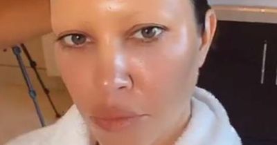 Kourtney Kardashian terrifies with Halloween transformation as she 'shaves off' eyebrows