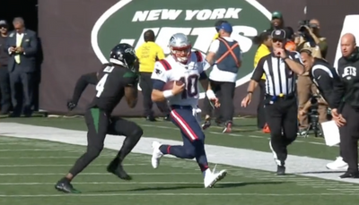 Patriots fans were so tired of watching Mac Jones after a dismal first half against the Jets