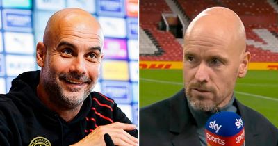 Erik ten Hag responds to Pep Guardiola's 'Man Utd are back' comments after West Ham win