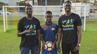 Pushing Barriers charity calls for more support to help refugee kids play sport