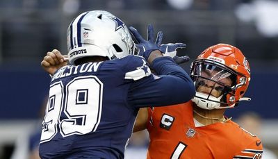 Bears, QB Justin Fields battered in 49-29 loss to Cowboys