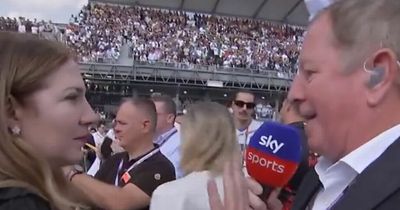 Martin Brundle clarifies he wasn't stealing from fan's handbag in grid walk mix up