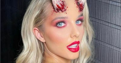 Helen Flanagan stuns in sexy devil Halloween costume after split from fiancé Scott Sinclair