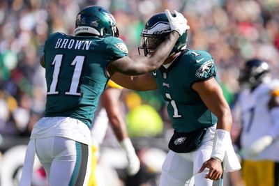 Hurts inspires unbeaten NFL Eagles while Vikings march on