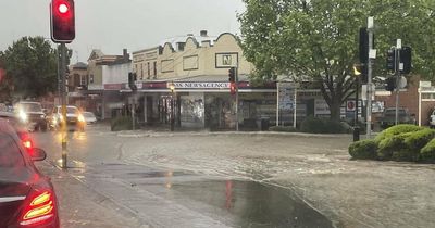 Flash flooding in Yass on Halloween