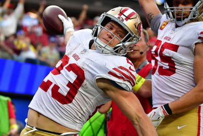 Hat trick for Christian McCaffrey vs. Rams after rushing TD