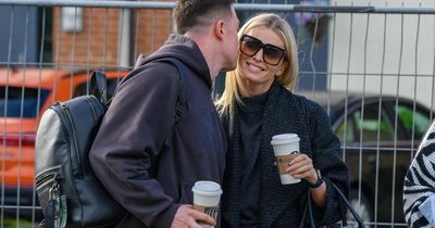 Strictly's Nadiya and Kai look happier than ever as they kiss at charity football game