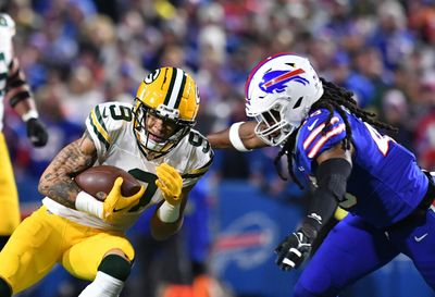 Packers lose WR Christian Watson to concussion vs. Bills