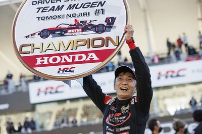 Nojiri elated after "miraculous" Super Formula season
