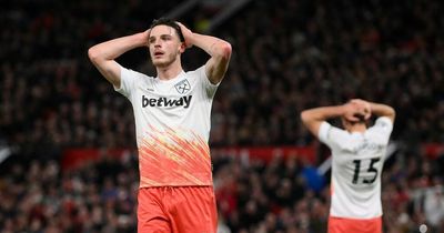 West Ham repeat Liverpool error as David de Gea required in narrow Manchester United defeat