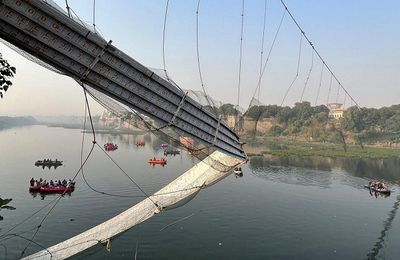 Morbi Bridge Tragedy: Gujarat Police FIR Books Bridge Maintenance Agency For 'Culpable Homicide'
