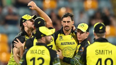 Australia beat Ireland in must-win T20 Cricket World Cup contest in Brisbane