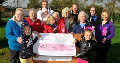 Ground breaking ceremony for new Auchencairn community garden project