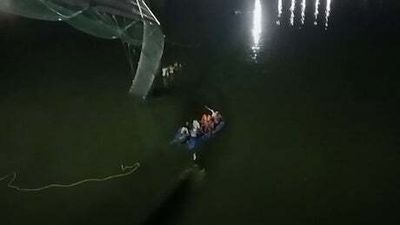 Watch: Death toll rises to 141 following bridge collapse in India