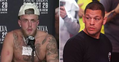 Jake Paul makes new offer to "p****" Nate Diaz after backstage clash