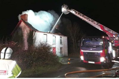 Orange hall fire in Northern Ireland being treated as hate crime, police confirm