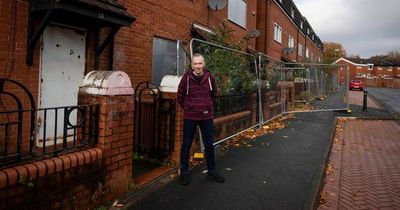 OAP left 'vulnerable' in derelict rat infested estate refuses to give up home