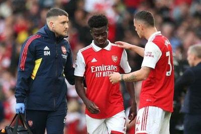 Bukayo Saka injury: Arsenal star to be assessed as England face nervous wait