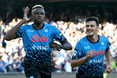 African players in Europe: Osimhen fires treble in Napoli romp