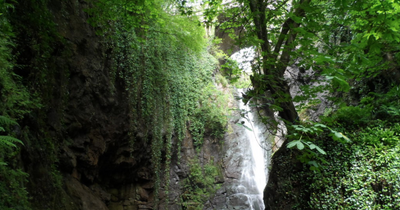 The magical waterfall hidden within one of Scotland's most stunning beach nature reserves