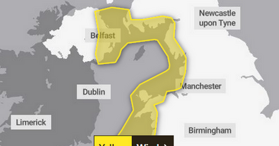 Met Office issues weather warning for the north west