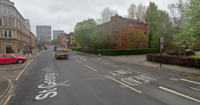 Murder bid on Glasgow street sees two men rushed to hospital