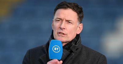 Chris Sutton reacts after Leeds United make mockery of his 6-1 Liverpool prediction