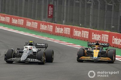 Ricciardo "didn't plan" to overtake Tsunoda in Mexican GP clash