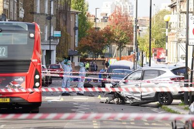 Two men killed after car chase ends in fatal moped collision and shooting